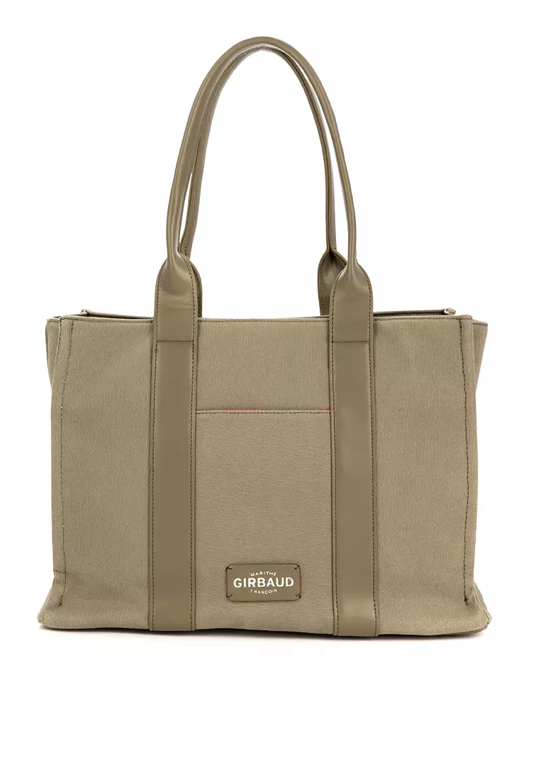 【Marithe + Francois Girbaud】 BIG MARKET BAG GREEN MARITHÉ & FRANÇOIS GIRBAUD HONG KONG | Express your inner