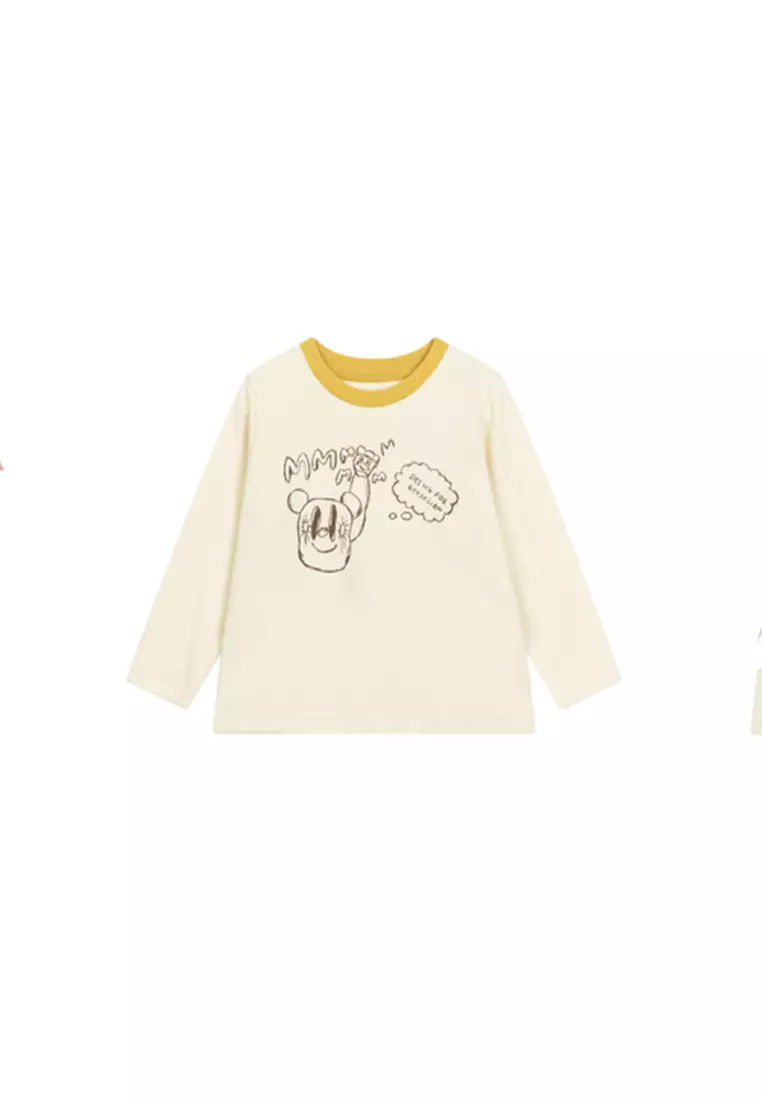 Kids Long Sleeve T-Shirt With Graphic Print