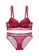 ZITIQUE red Glamorous Lace Lingerie Set (Bra And Underwear) - Red 46002US949E80EGS_1