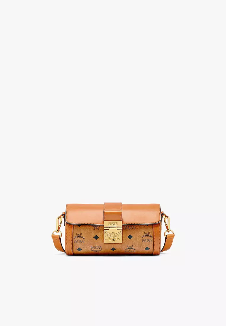 Mcm cylinder visetos online crossbody bag