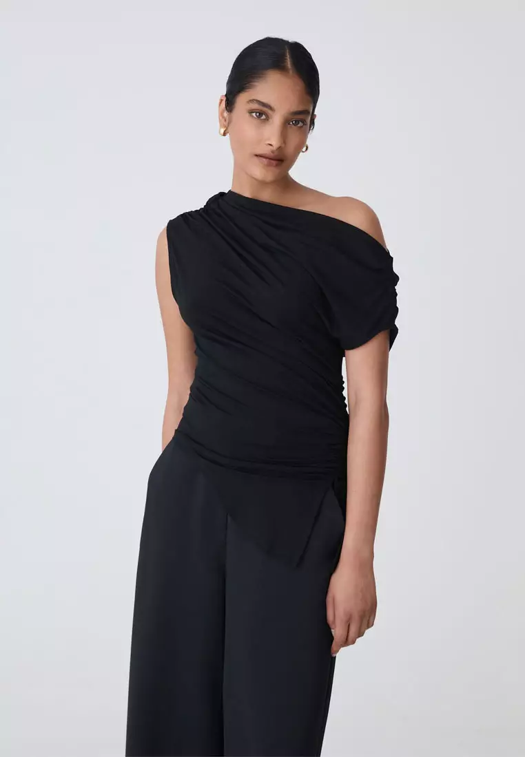 Keeley Bamboo Split Hem Top