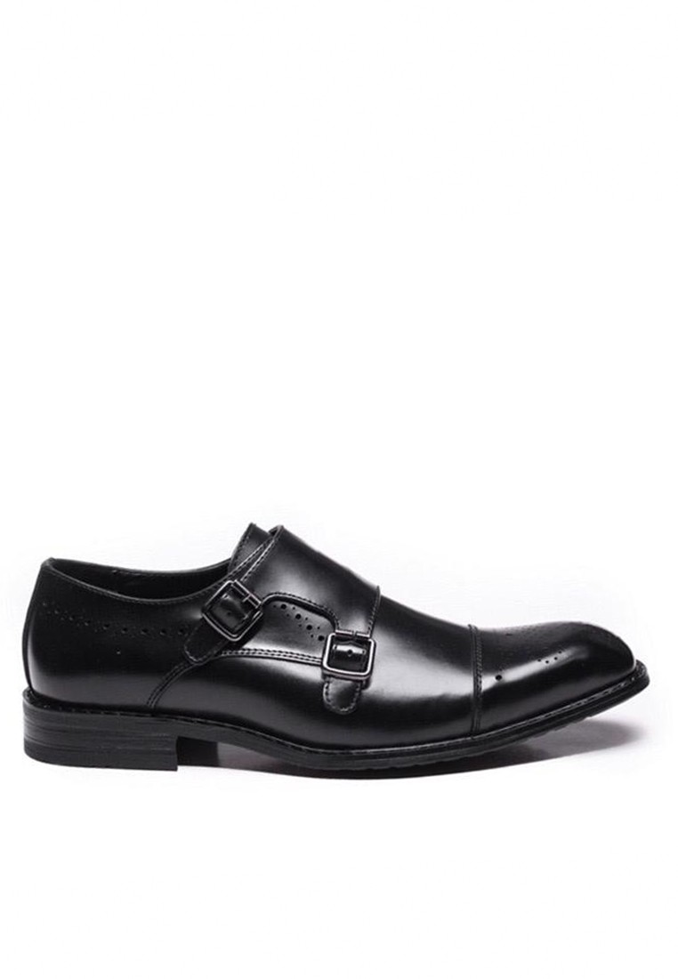 Leather Classic Monk Strap Shoes M2017