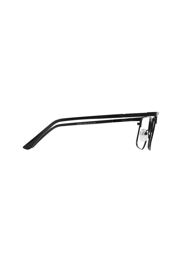 3037 Metal (C1-Black) Anti-Radiation Computer Eyeglasses for Men/Women