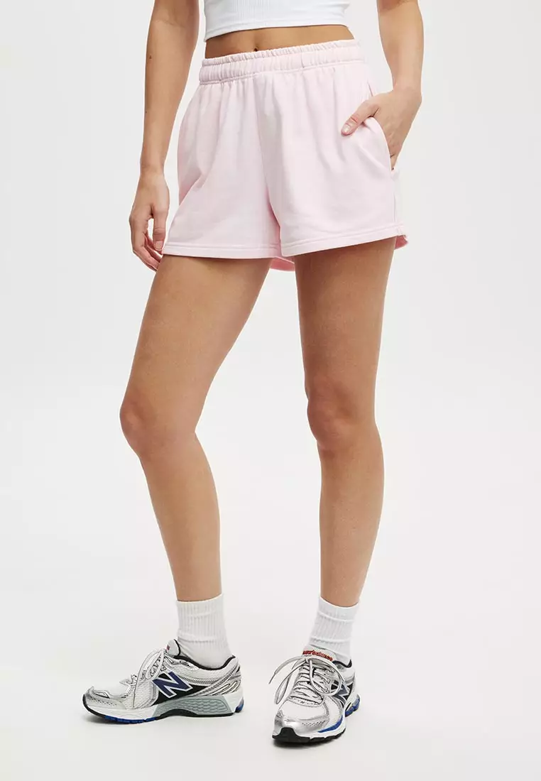 Lightweight Fleece Gym Shorts