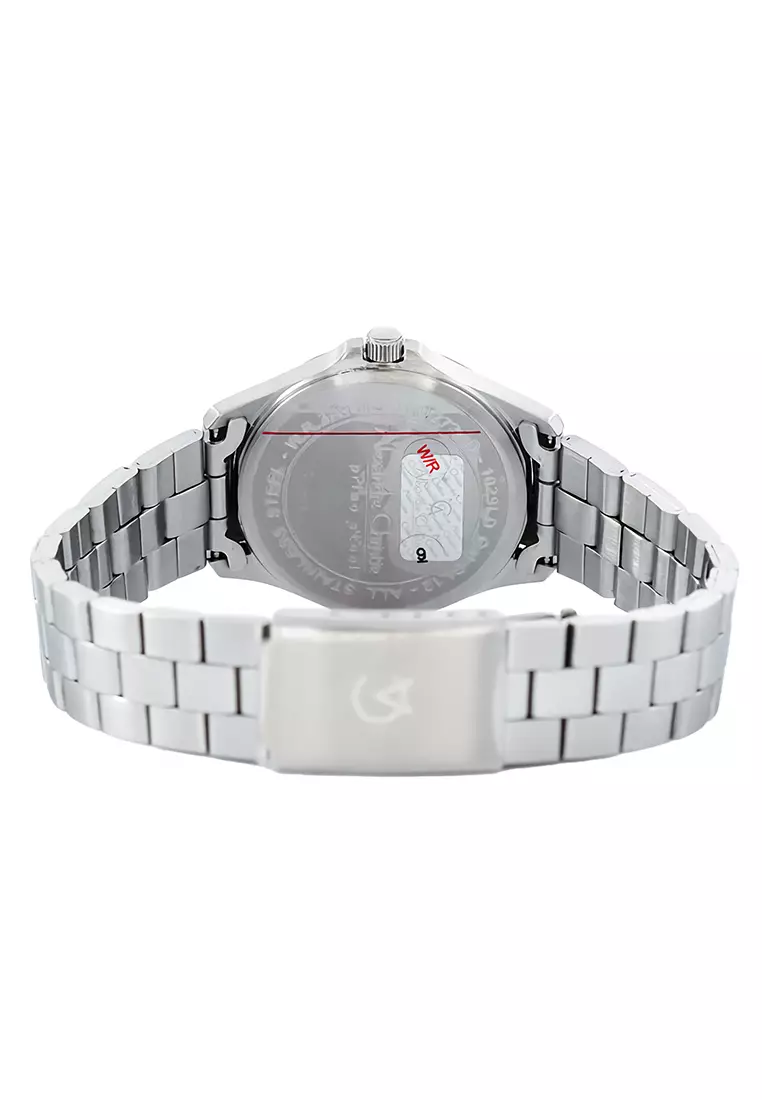 Alexandre Christie - Jam Tangan Analog Wanita - Silver - Stainless Steel Bracelet - 1029 LDBSSBA