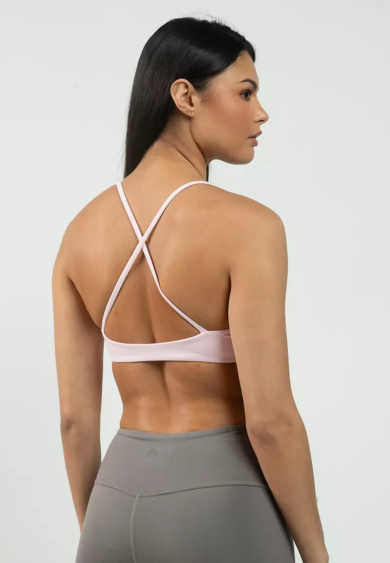 Ultra Soft Minimal Strappy Crop Bra