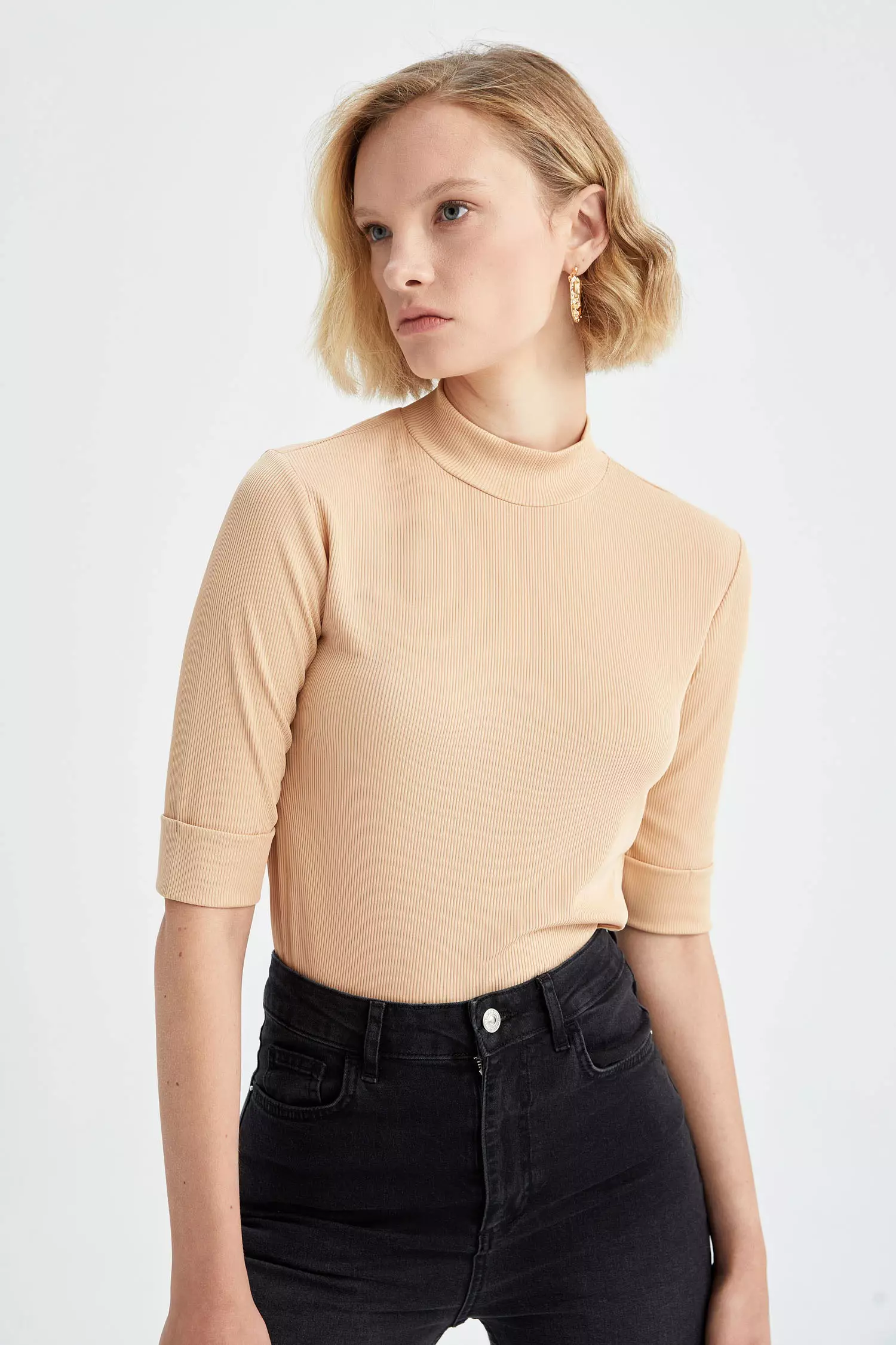 Turtleneck shirt discount