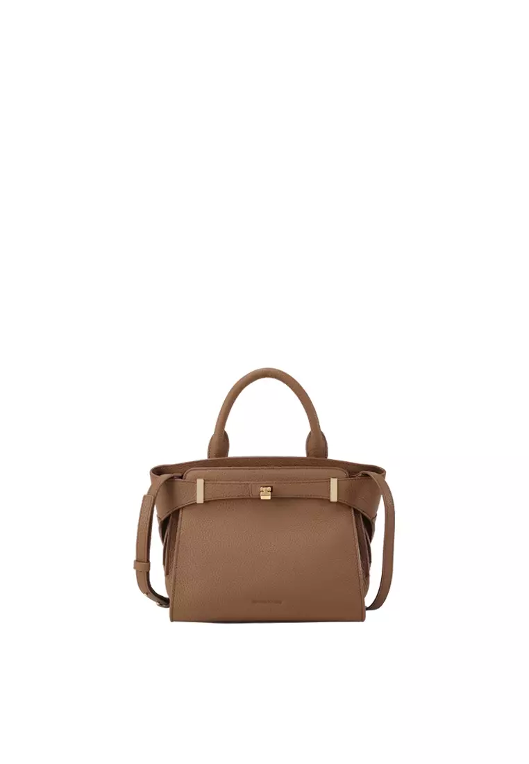 Online Exclusive MIRENA Small Satchel Caramel