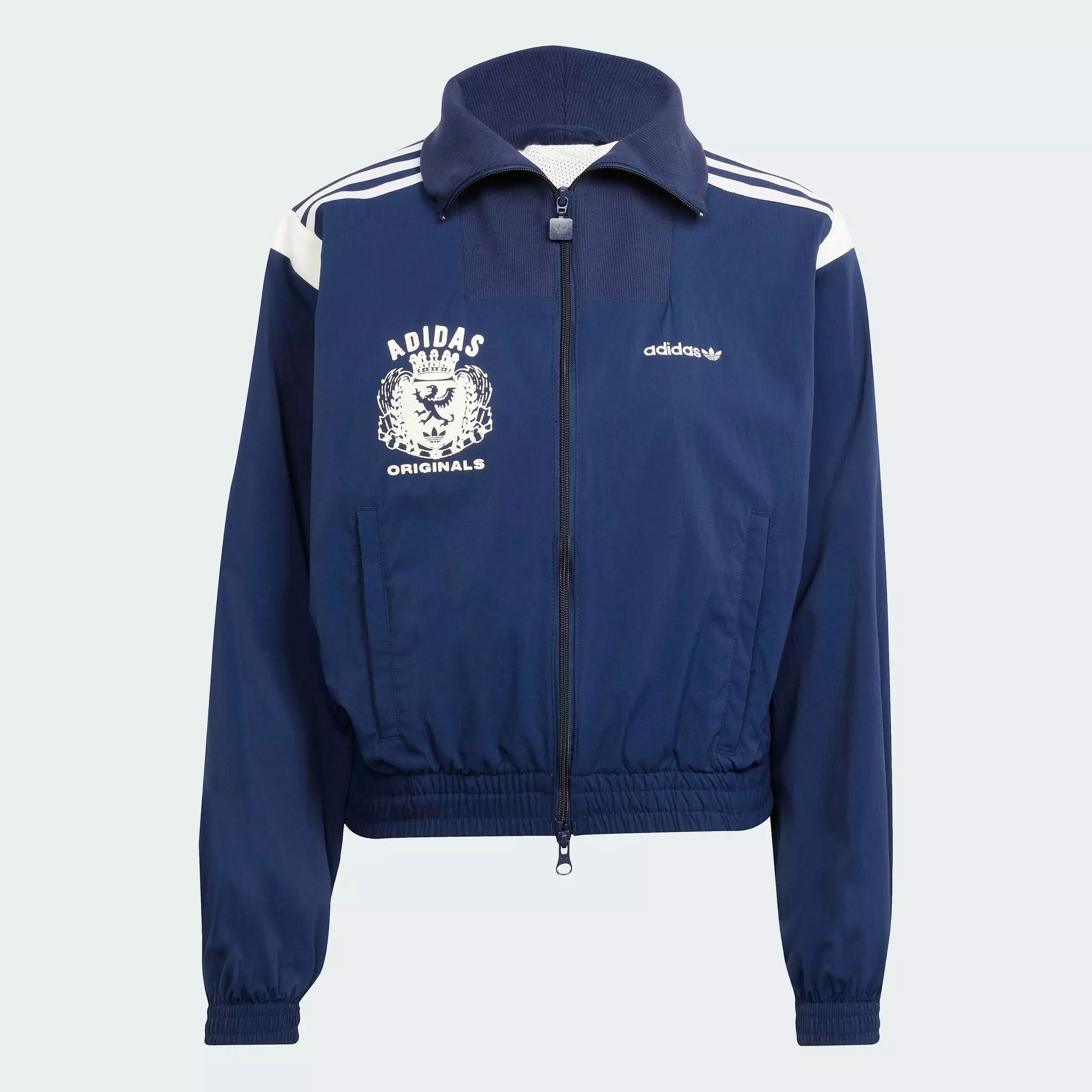 Buy ADIDAS Lifestyle Mascotte Woven Tracksuit Jacket Women Blue