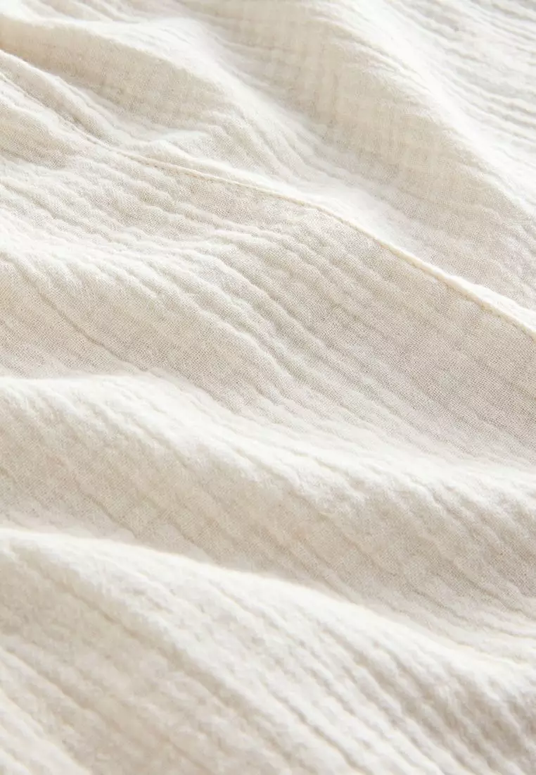 100% Cotton Double Cloth Playsuit