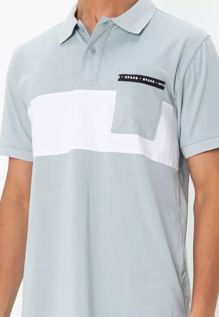 Space Block Polo Shirt