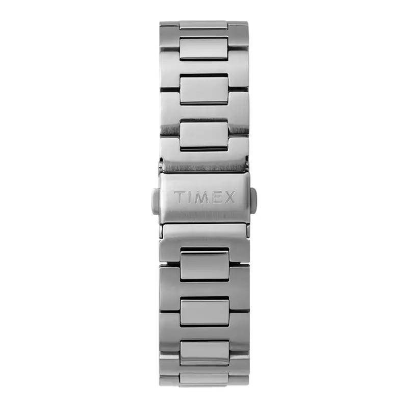 Jam Tangan Pria Timex Waterbury TW2T69700 Automatic Silver Dial Stainless Steel Strap