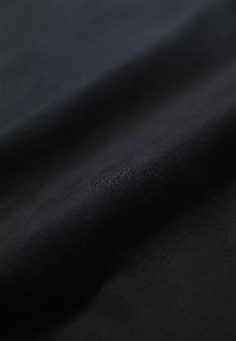 MOC Kemeja Lengan Pendek Pria Ehno - Black