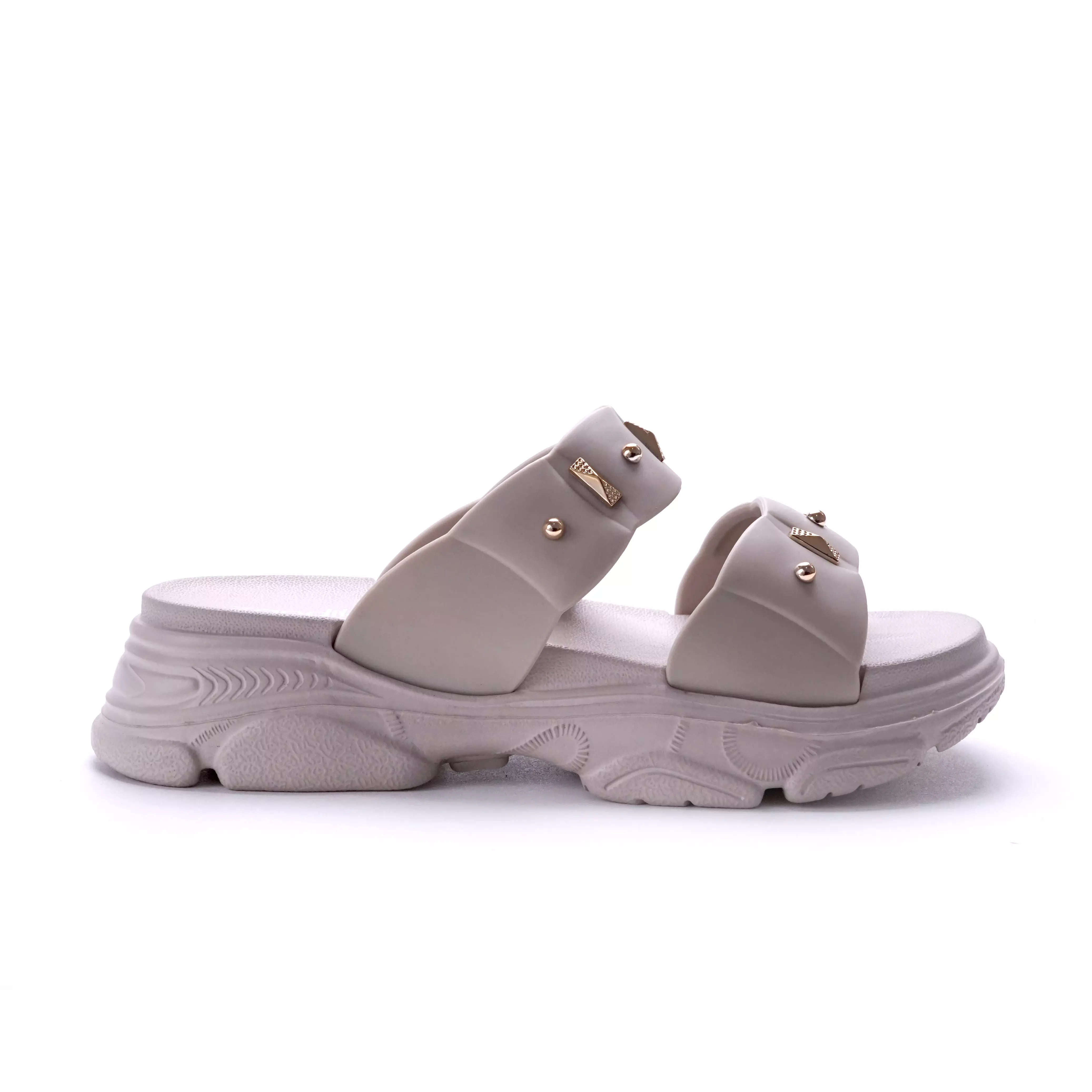 ZANDILAC - SANDAL WANITA DEWASA CH220523WD - ABU PEYOTE