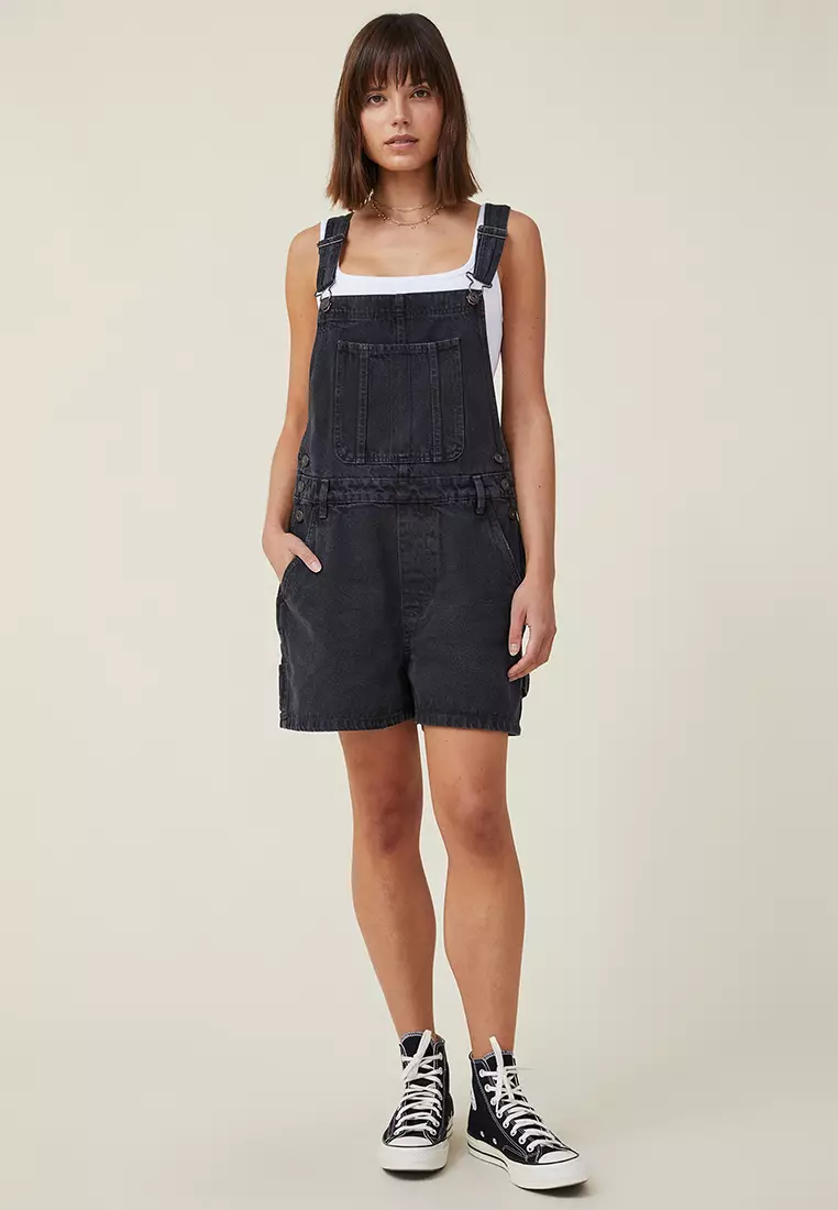 Buy Cotton On Utility Denim Short Overalls 2024 Online ZALORA Philippines