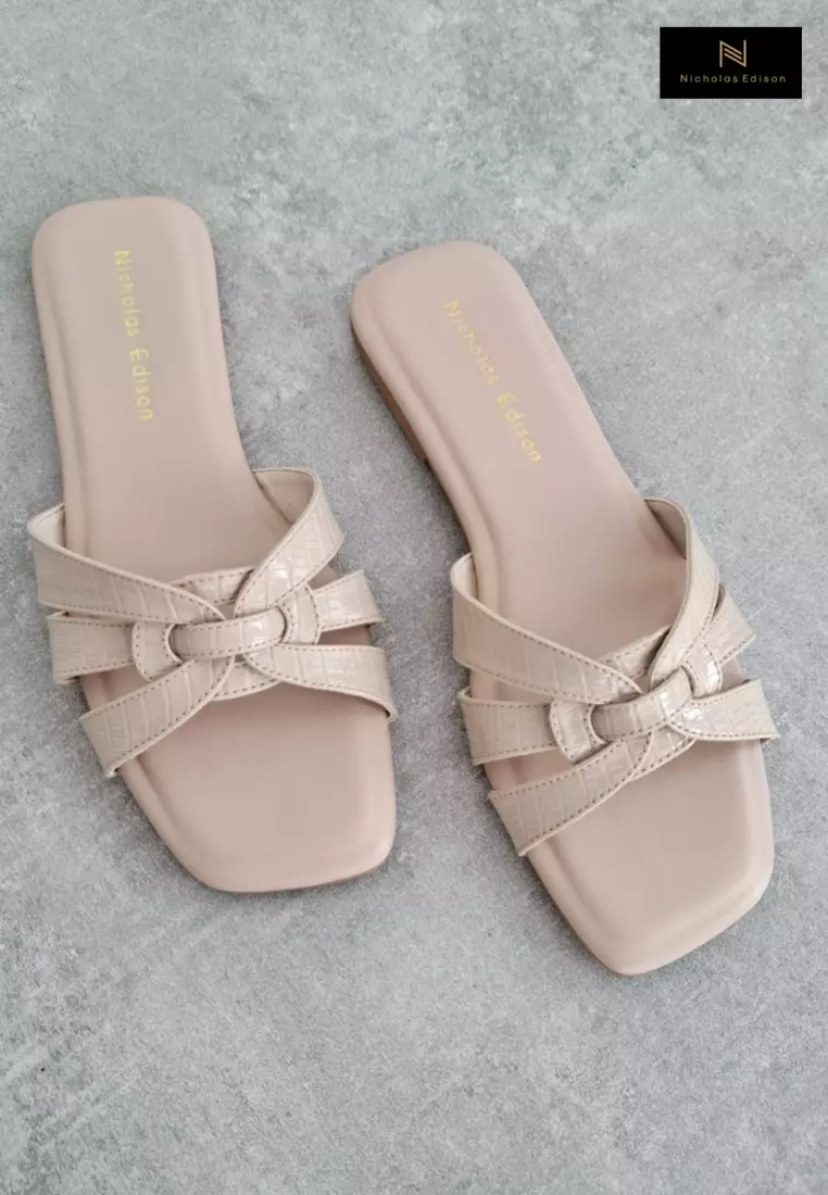 Nicholas Edison Sandal Costa Oat