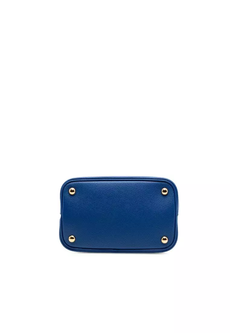 二手 Prada 中 Saffiano Cuir Panier 手提包