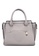 Unisa grey Saffiano Convertible Top Handle Bag 99FC5AC0907494GS_3