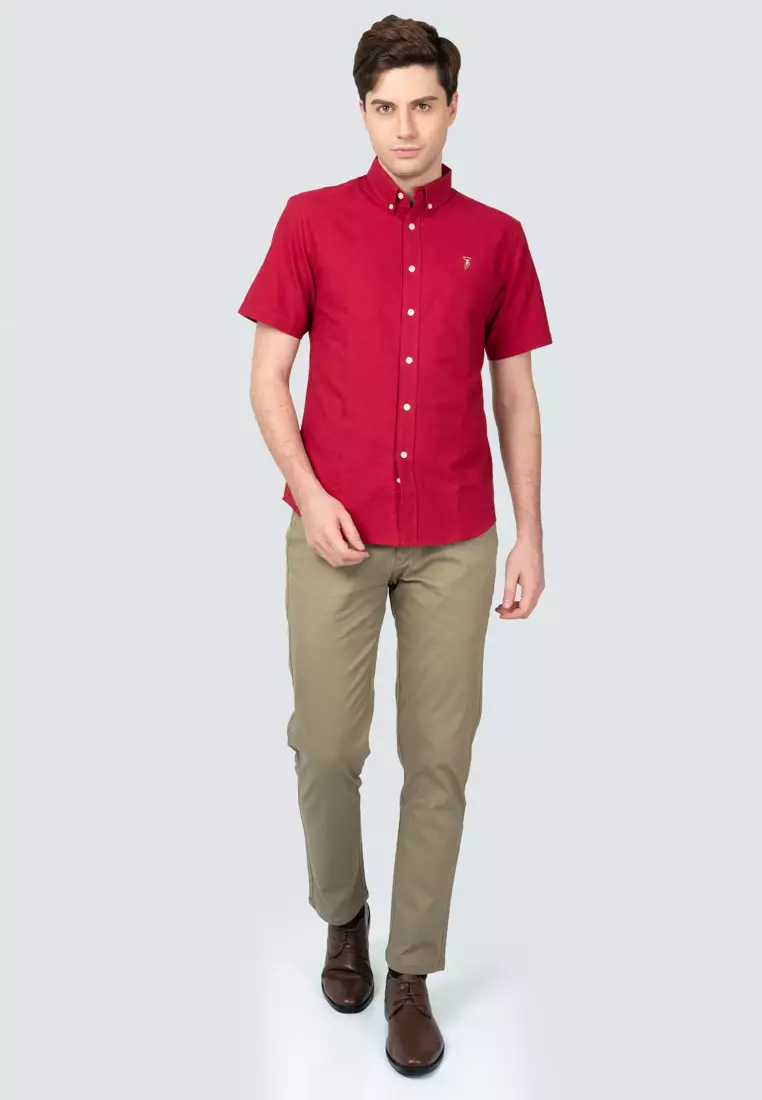 Polo Haus - Men’s Cotton Mix Signature Fit Long Sleeve MBSSVB008