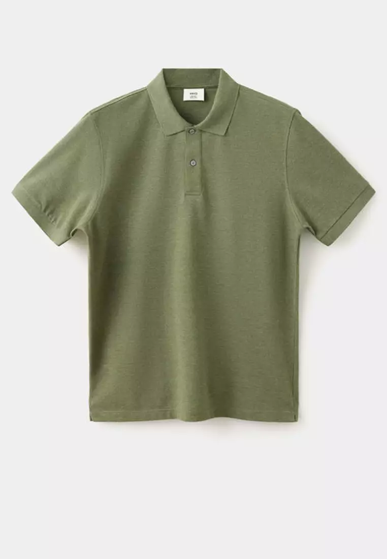 Regular-Fit Piqué Polo Shirt