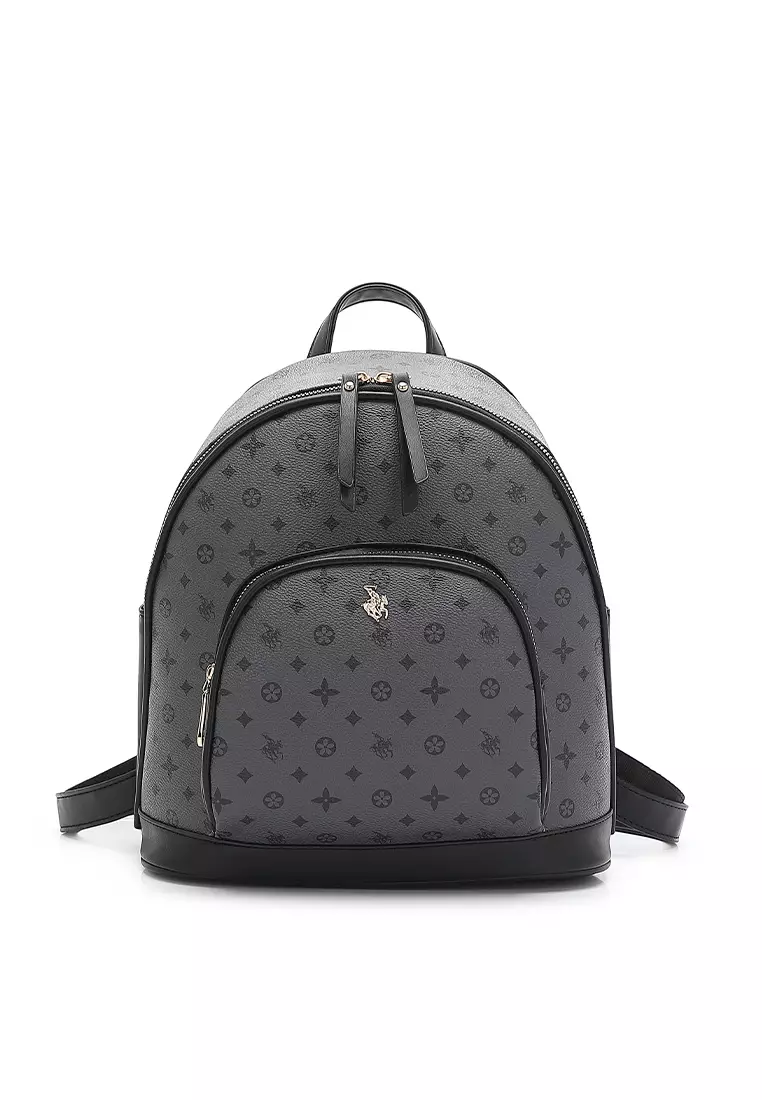 Buy Swiss Polo Women s Monogram Backpack Black 2024 Online