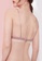 ZITIQUE pink and beige Women's Latest French Style 3/4 Cup Ultra-thin Triangle Cup Thin Pad Lingerie Set (Bra And Underwear) - Champaign E54FEUS3418542GS_5