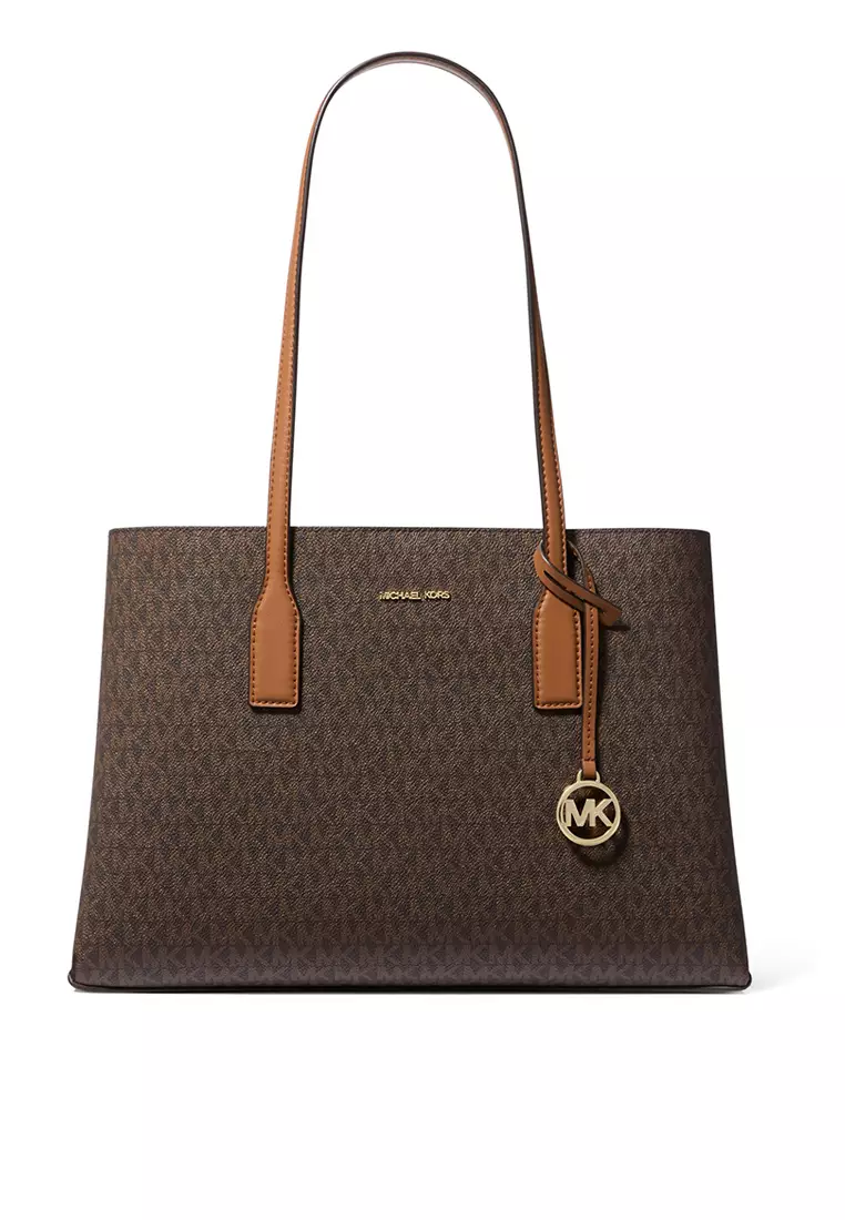 Ruthie Medium Signature Logo Tote Bag