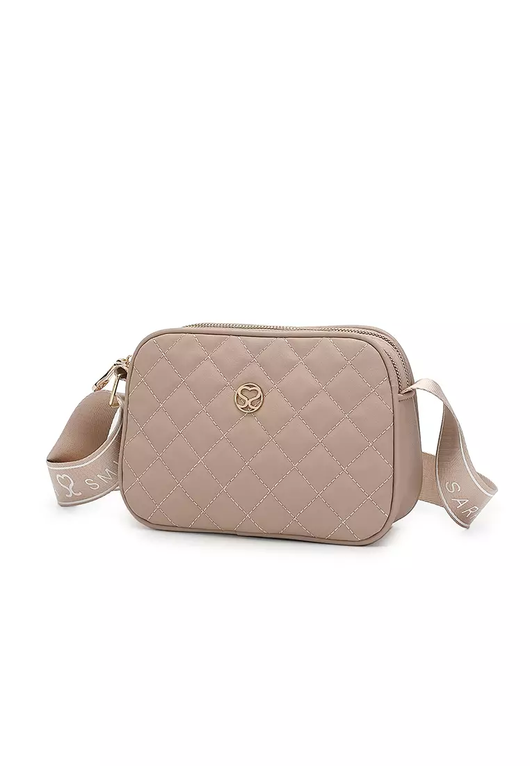 Women's Sling Bag / Crossbody Bag - Apricot