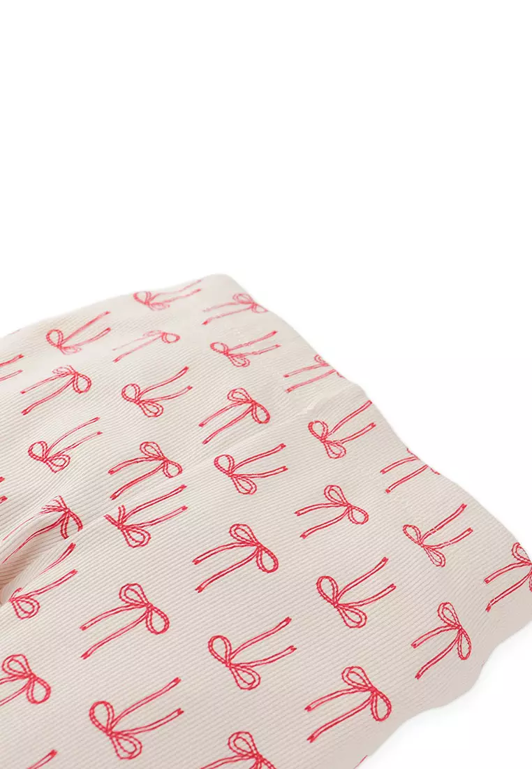 Lulu Leggings with All-Over Bow Print