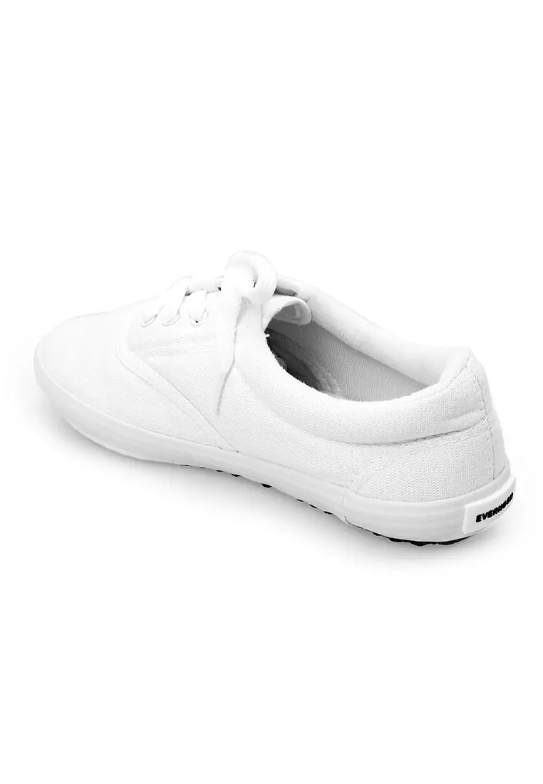 Sepatu PX Style Design Simple Casual - White