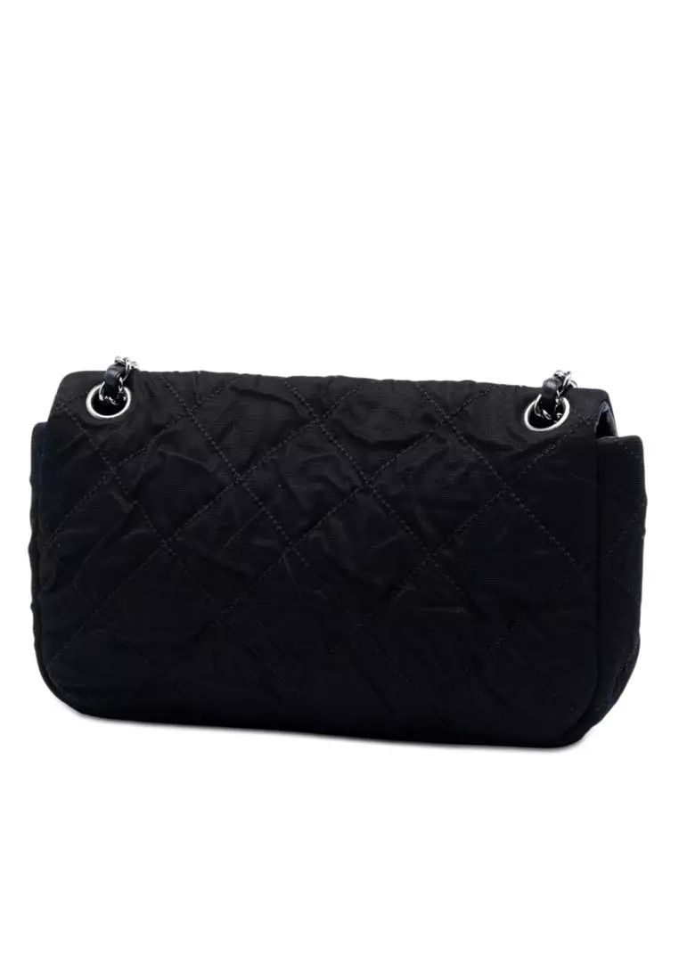Pre-Loved Chanel Cc Ultra Stitch Mesh Flap