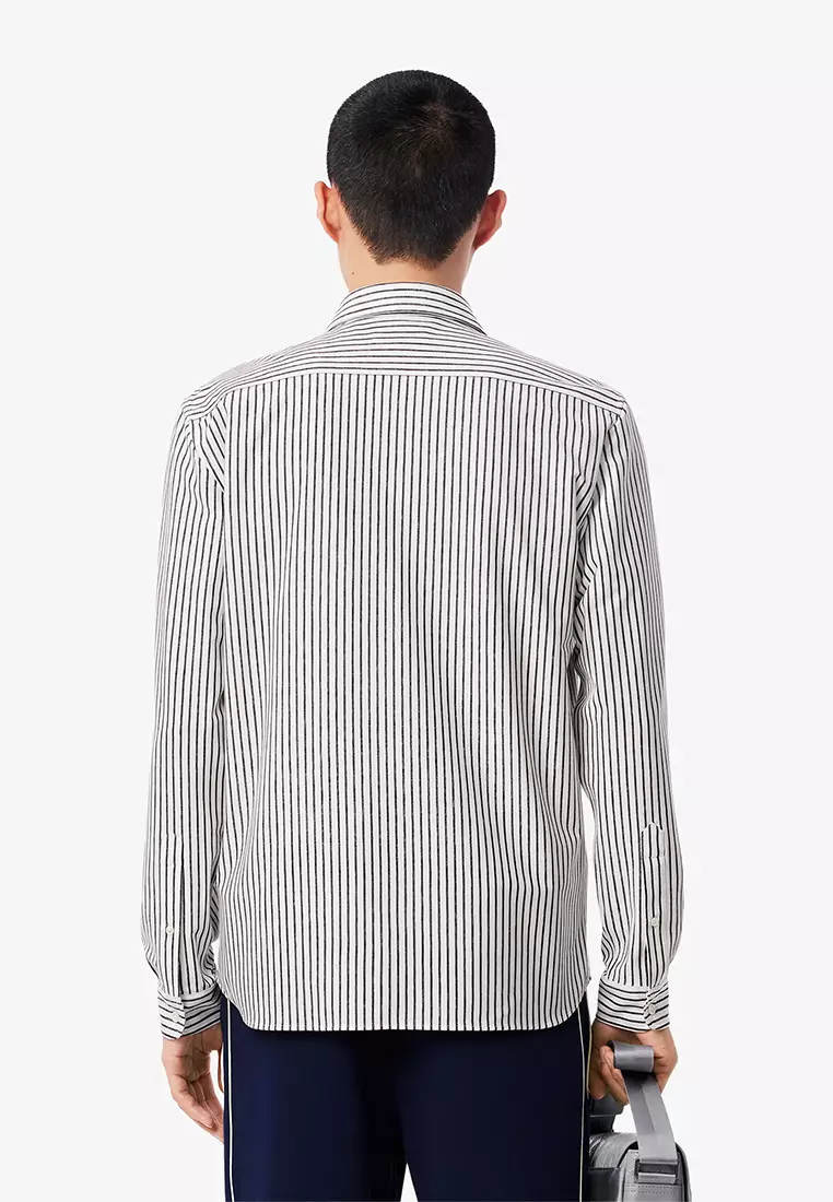 Regular Fit Striped Cotton Shirt