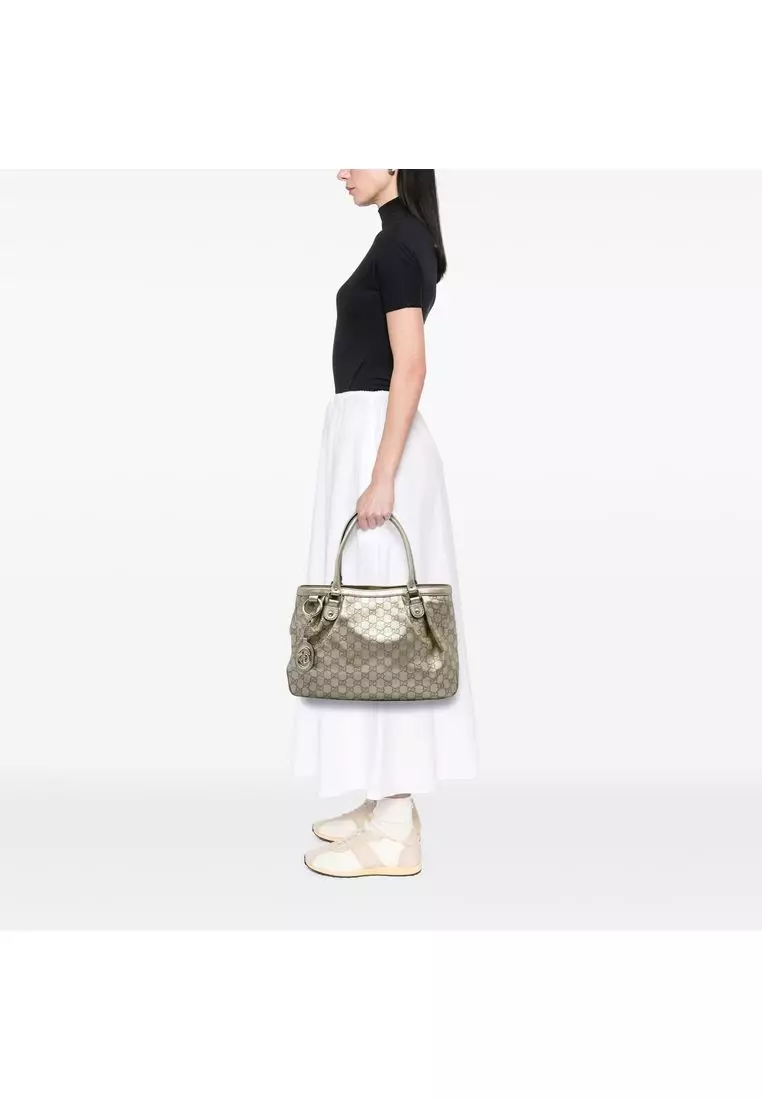 Pre-Loved Gucci Guccissima Sukey Tote
