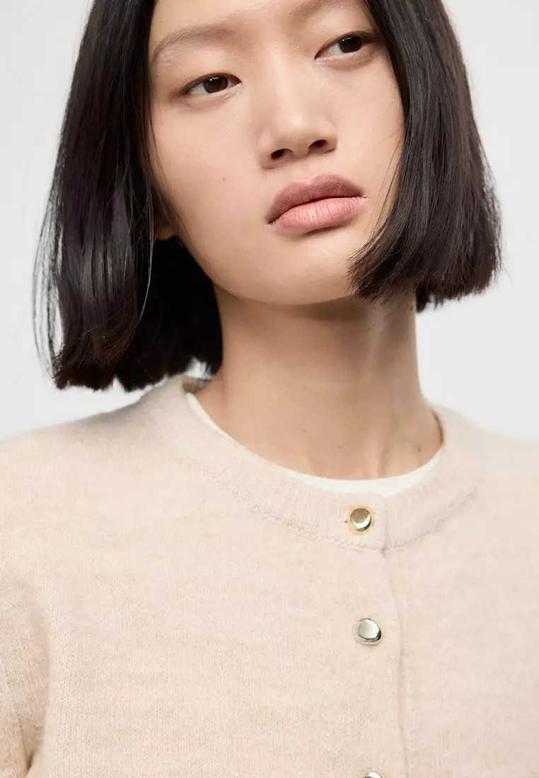 Knitted Button Cardigan