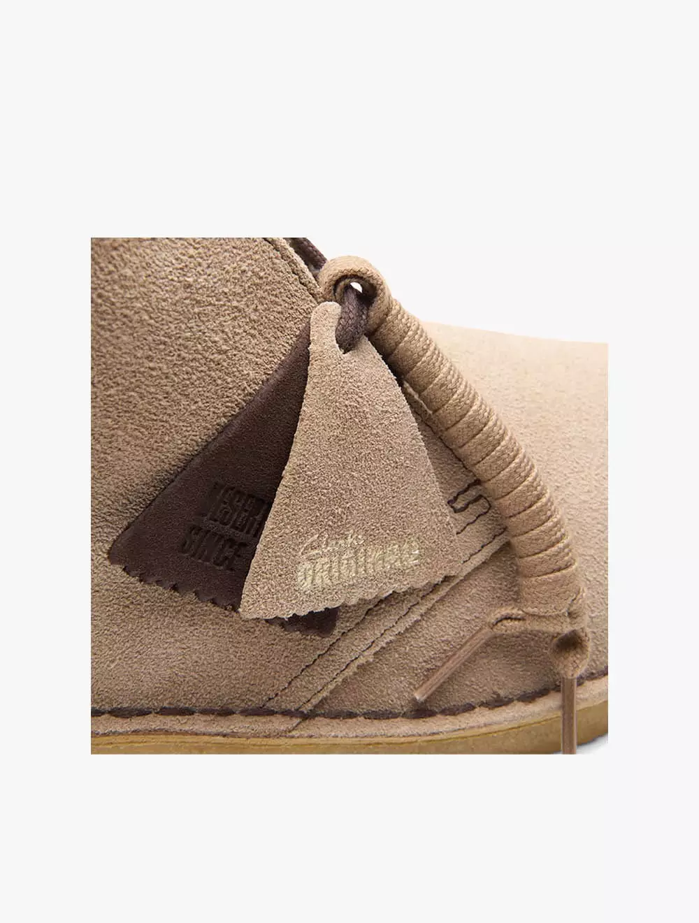 Clarks Desert Boot Wolf Suede