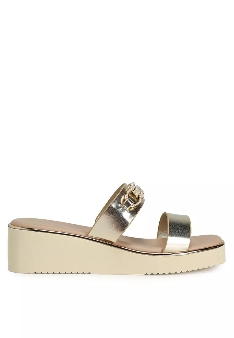 Discount on ALDO  shoes - SKU: Marren Strap Wedge Sandals