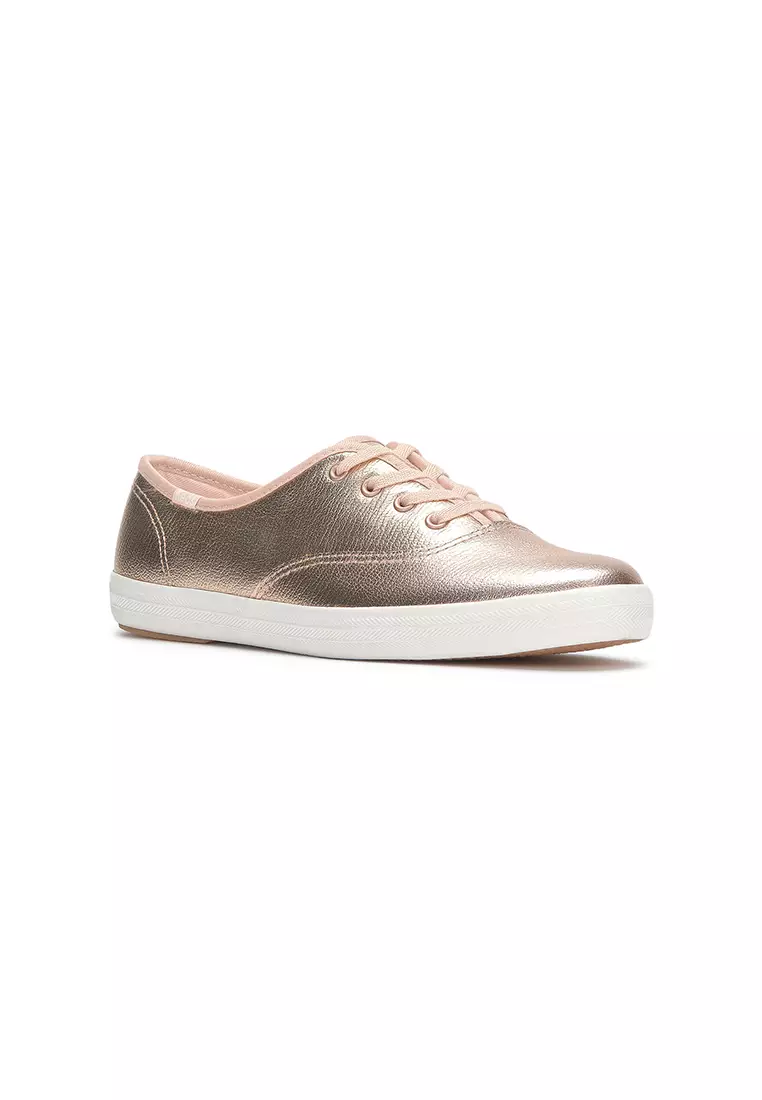 Womens Champion Leather Luxe Sneaker Rose Gold (WH68337-C0CHAMP8B2200)