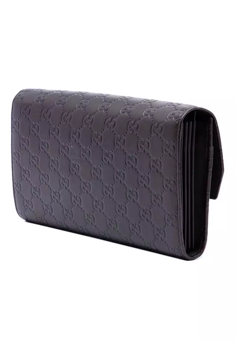 Pre-Loved Gucci Guccissima Clutch