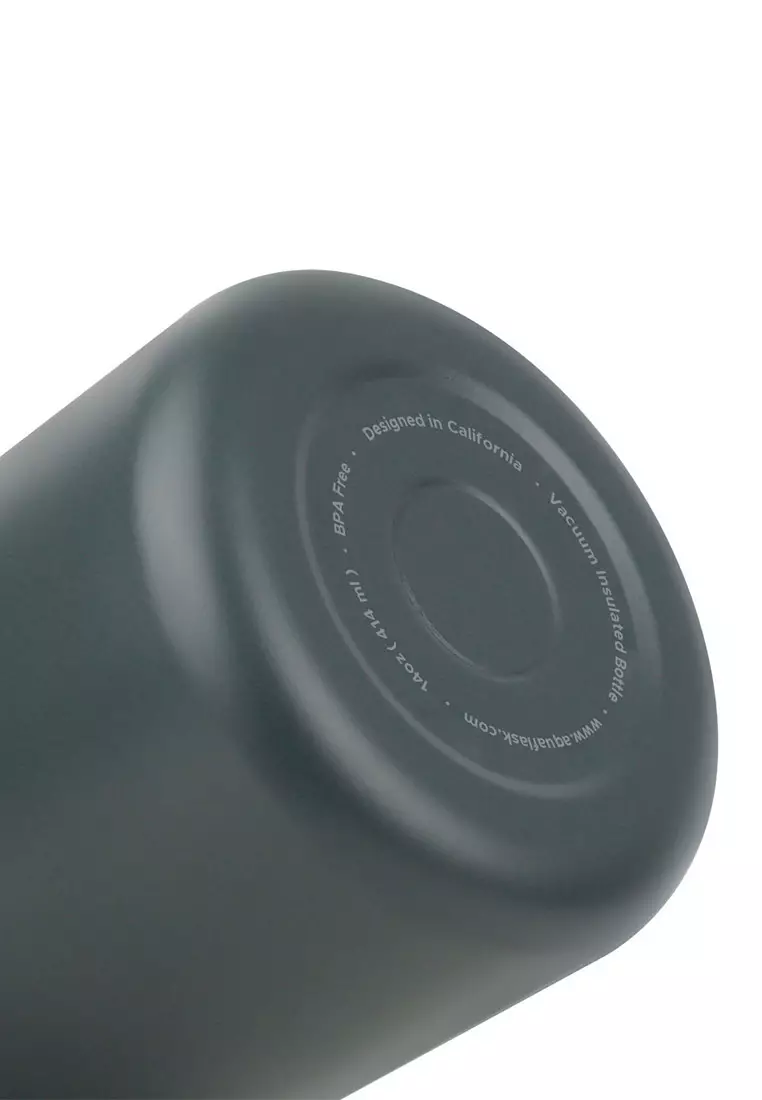 14oz Graphite Wide Mouth Water Bottle