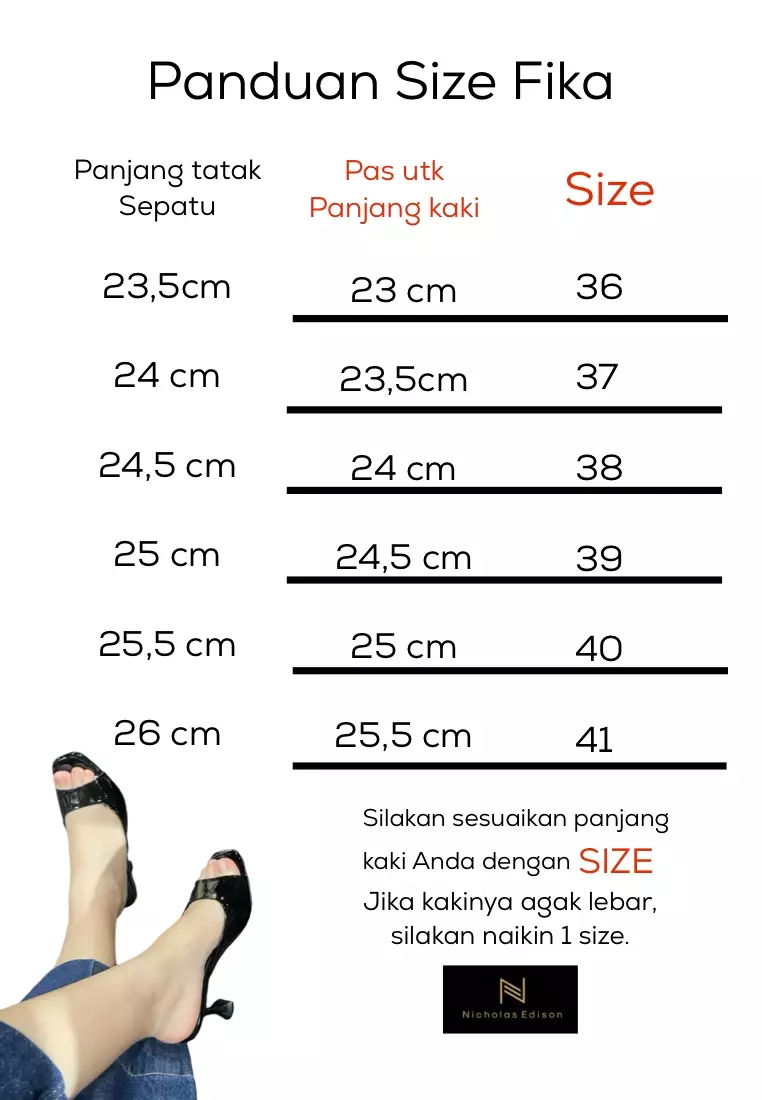 Nicholas Edison Heel Fika Black