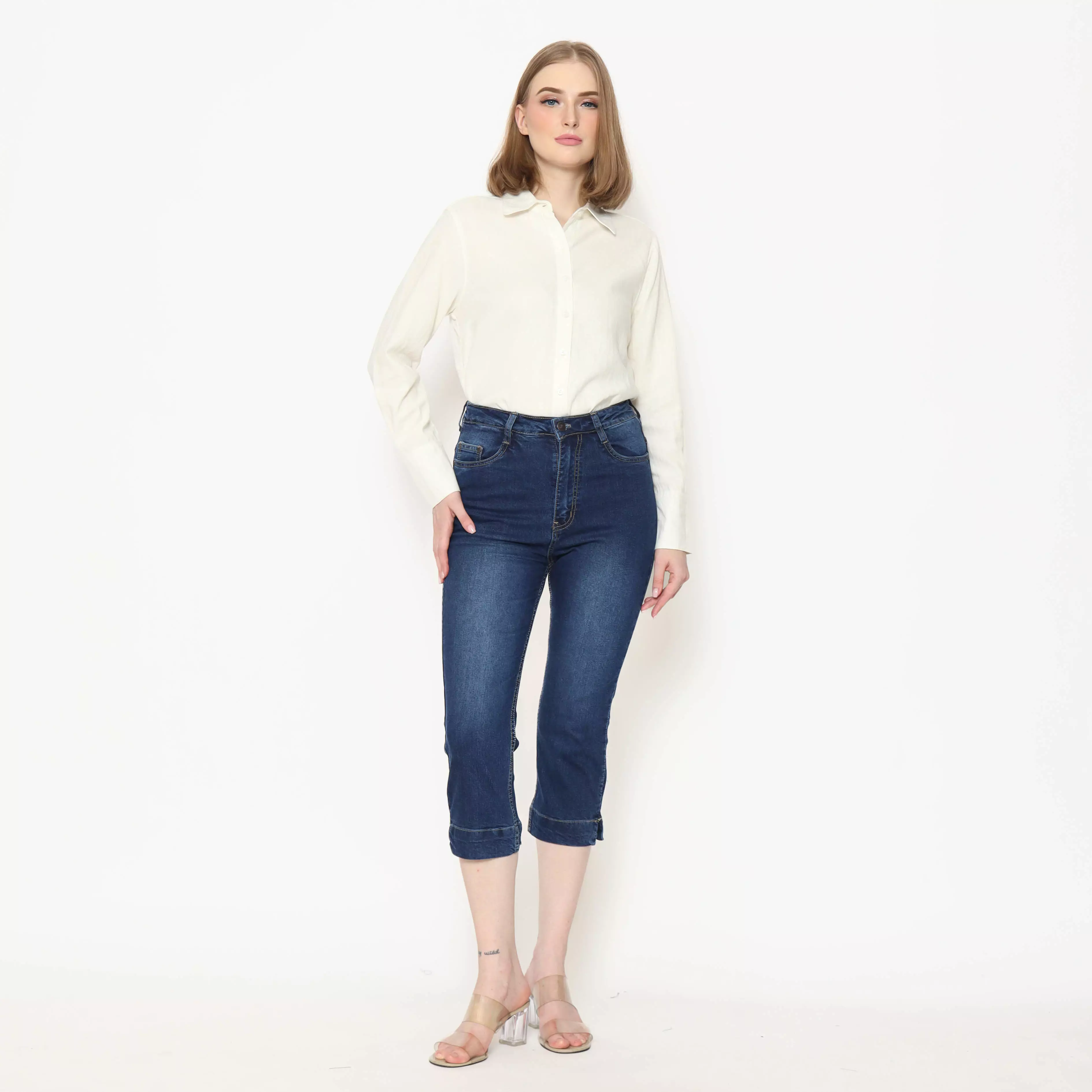 Rodeo - Jeans Wanita - Cassa Jeans - Navy