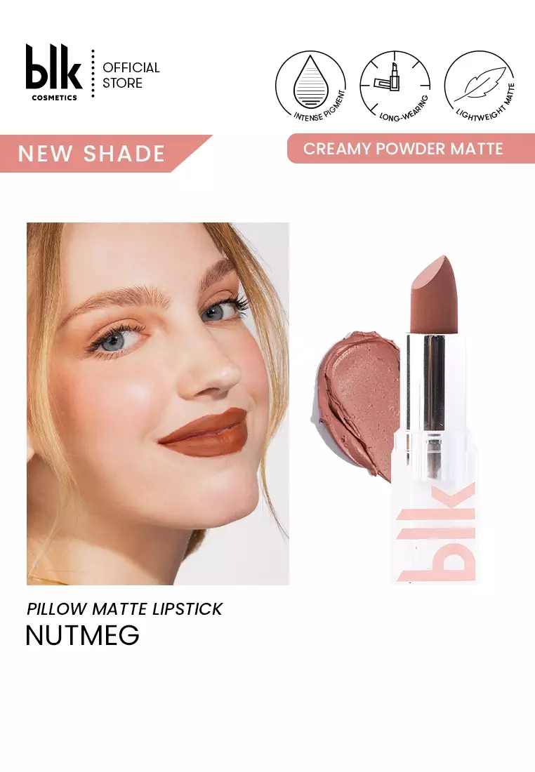 Discount on Blk Cosmetics  shoes - SKU: Blk Cosmetics Pillow Matte Lipstick Nutmeg