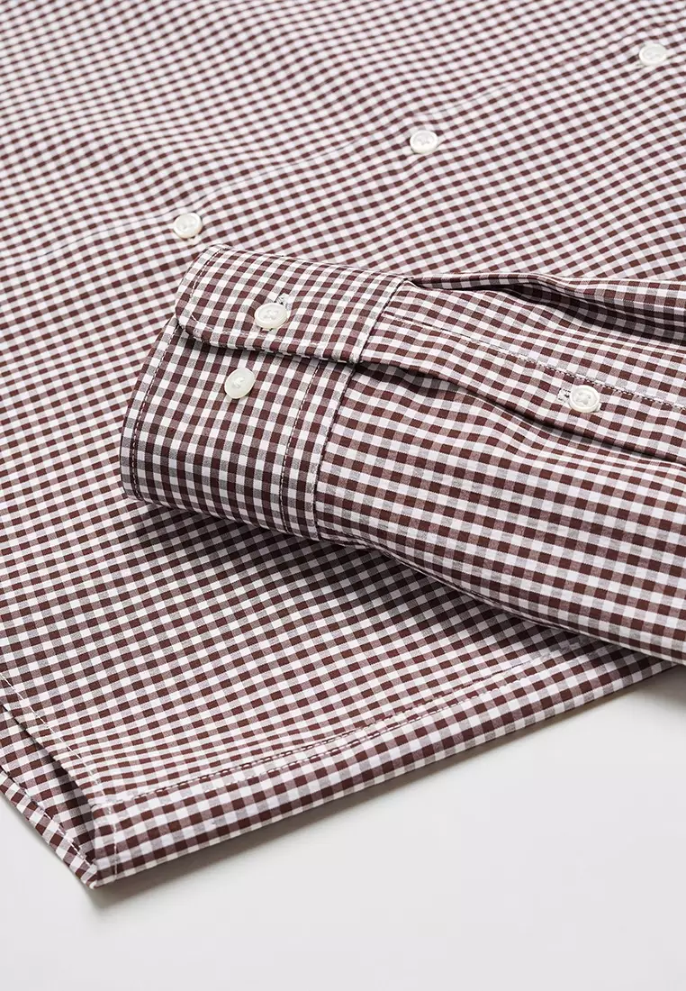 Micro-stretch fabric shirt