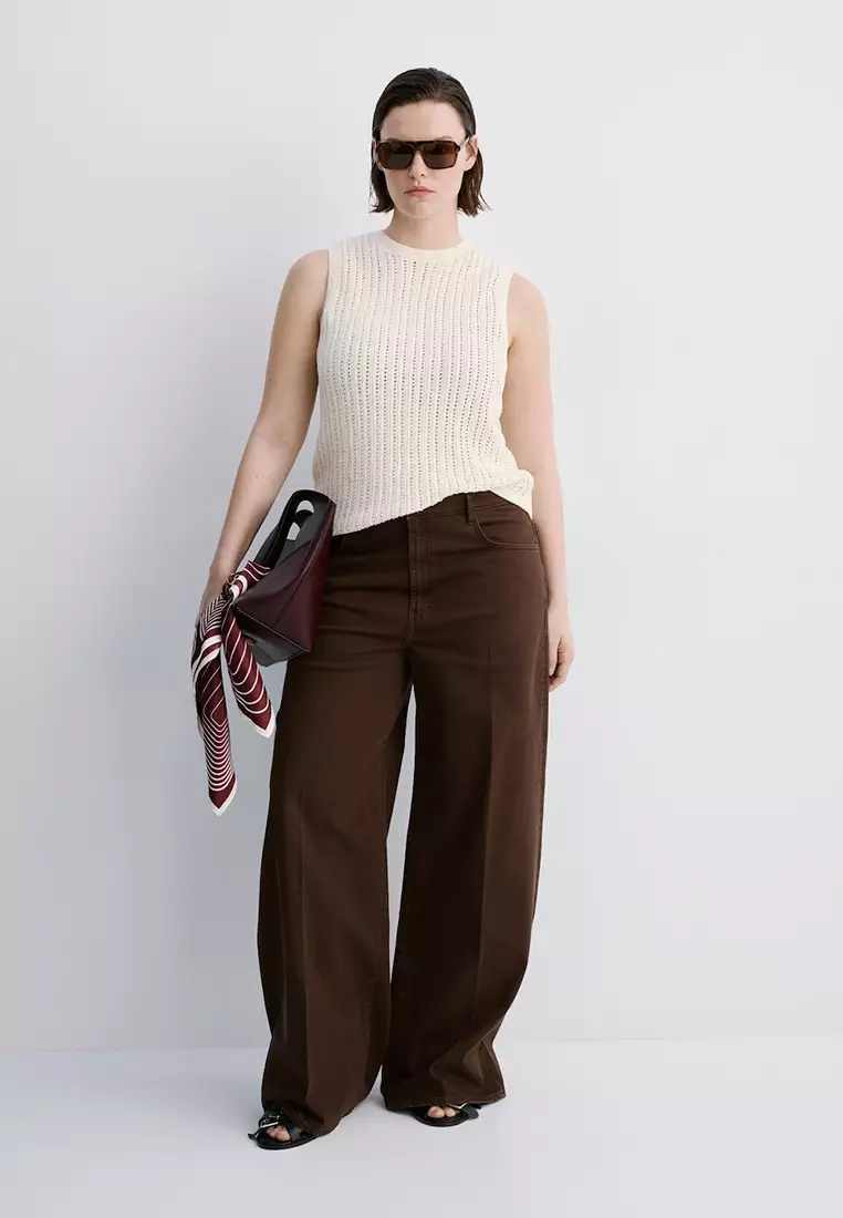 Openwork Knit Top