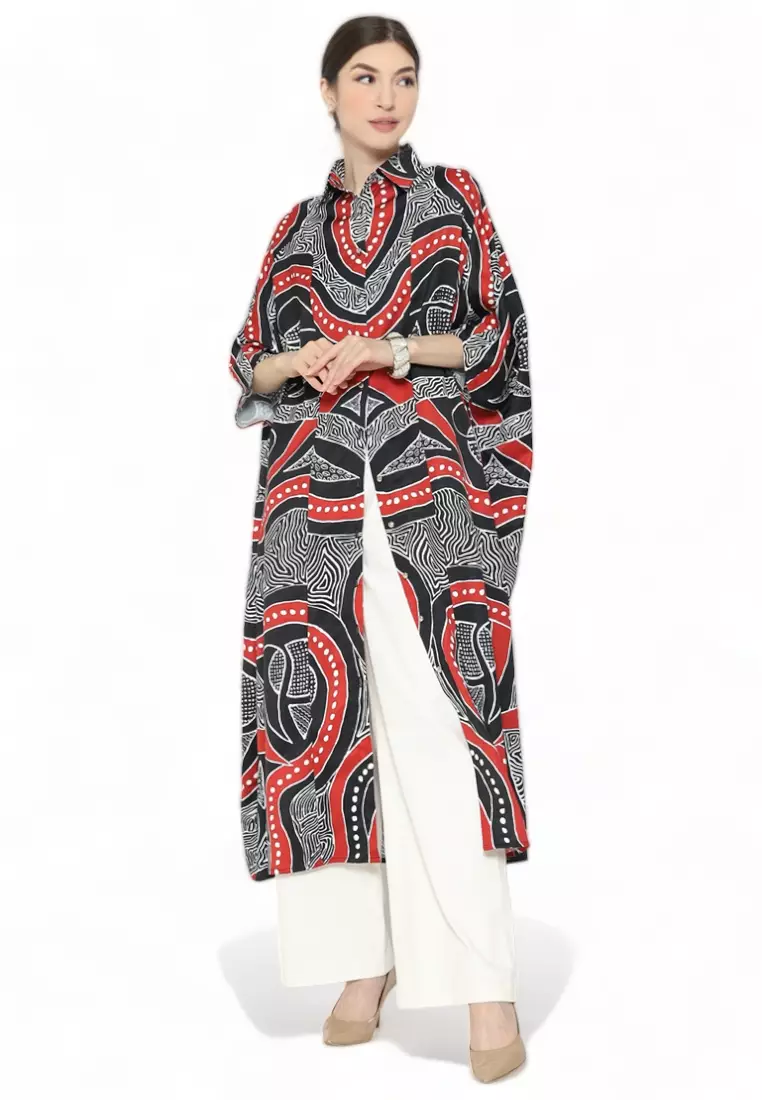 Kanzi Collared Kaftan