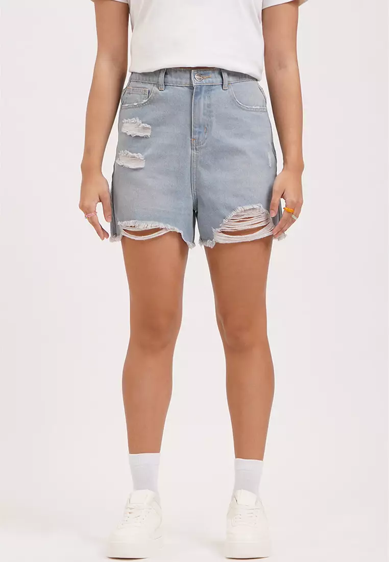 Penshoppe denim hotsell shorts for women
