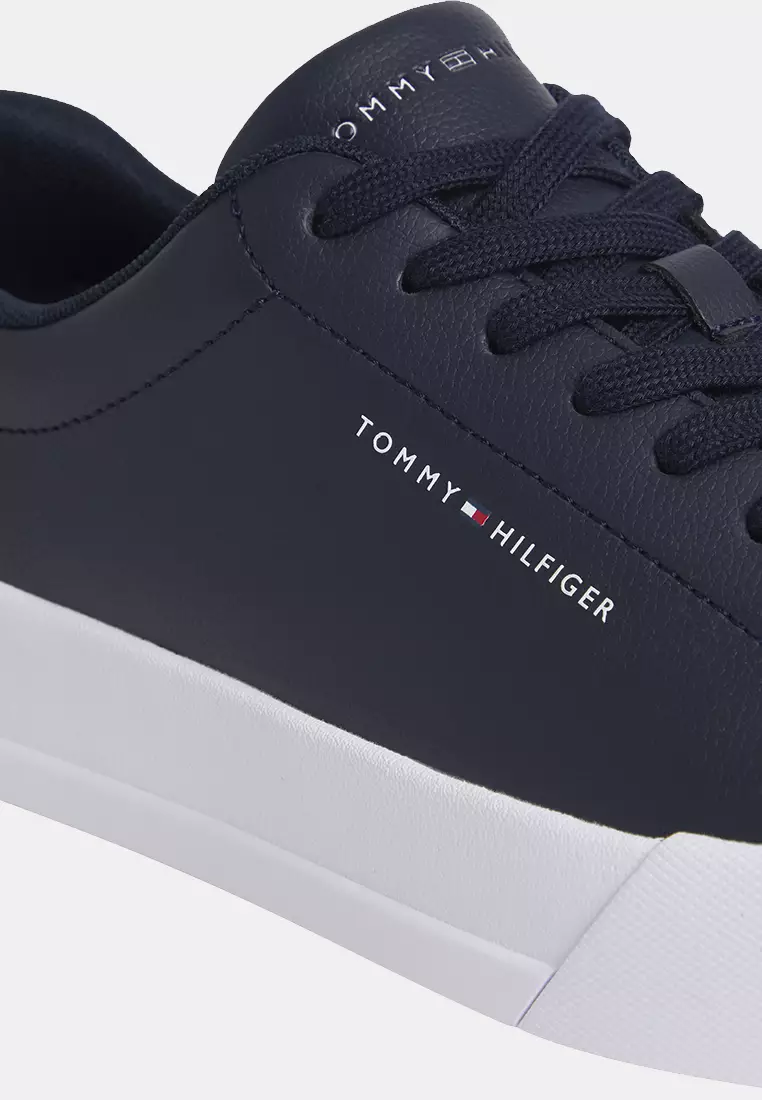 Court Leather Sneakers - Tommy Mainline