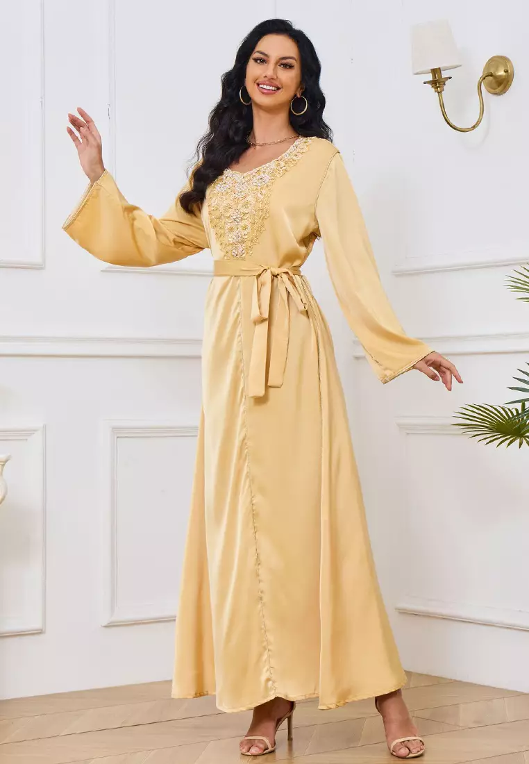 2025 Summer Women's Muslim Dress CA24021978YE