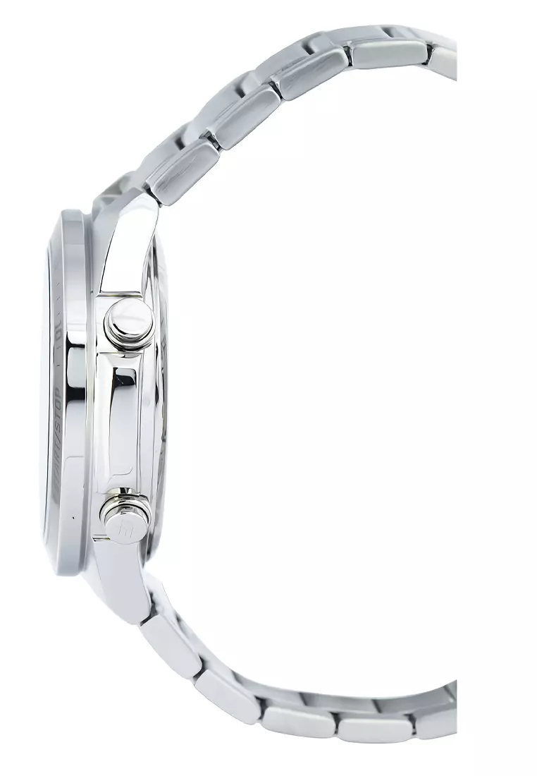 Casio Edifice EFV-C110D-5A - Jam Tangan Analog Digital Pria - Silver Rosegold - Stainless Steel