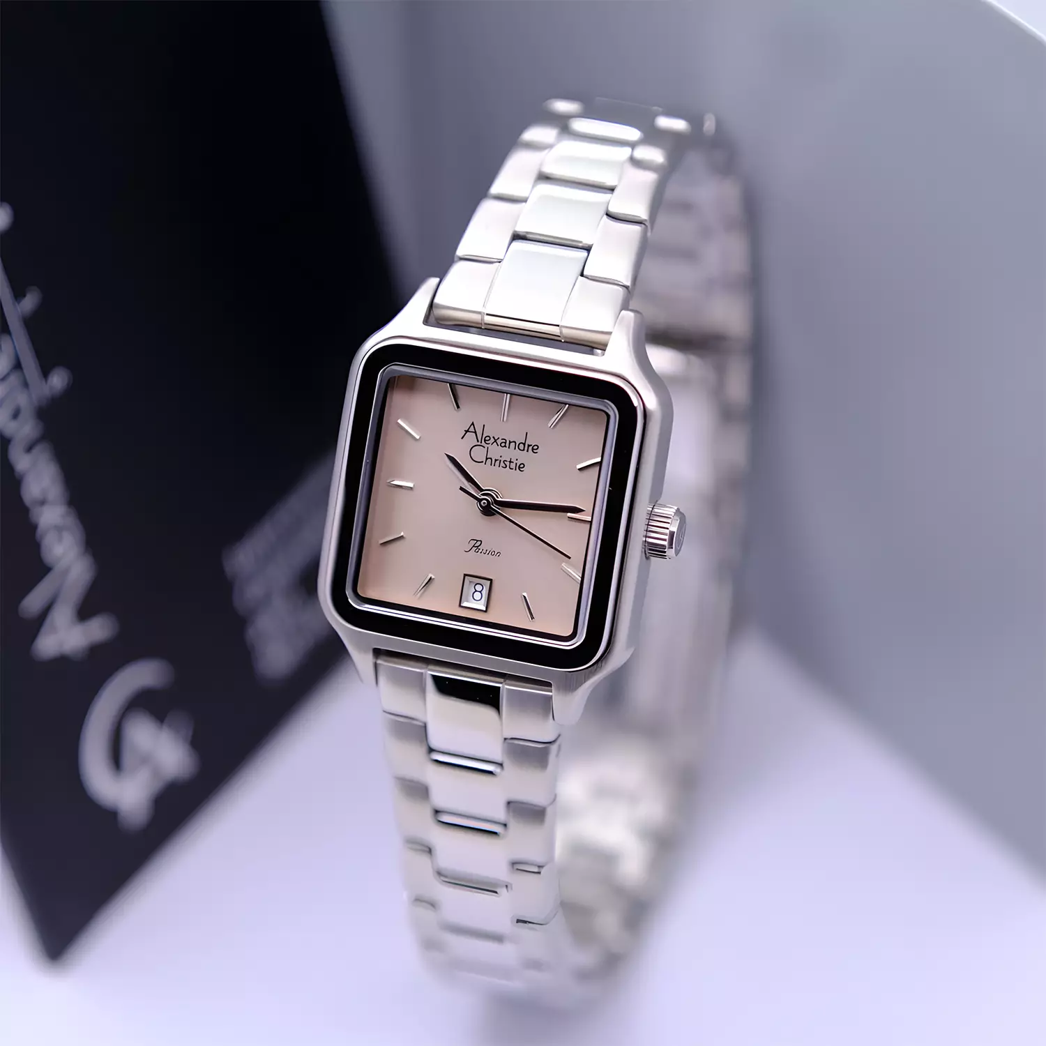 Jam Tangan Analog Wanita - Passion Series - Silver Beige - Stainless Steel - 2B62 LDBSSGR